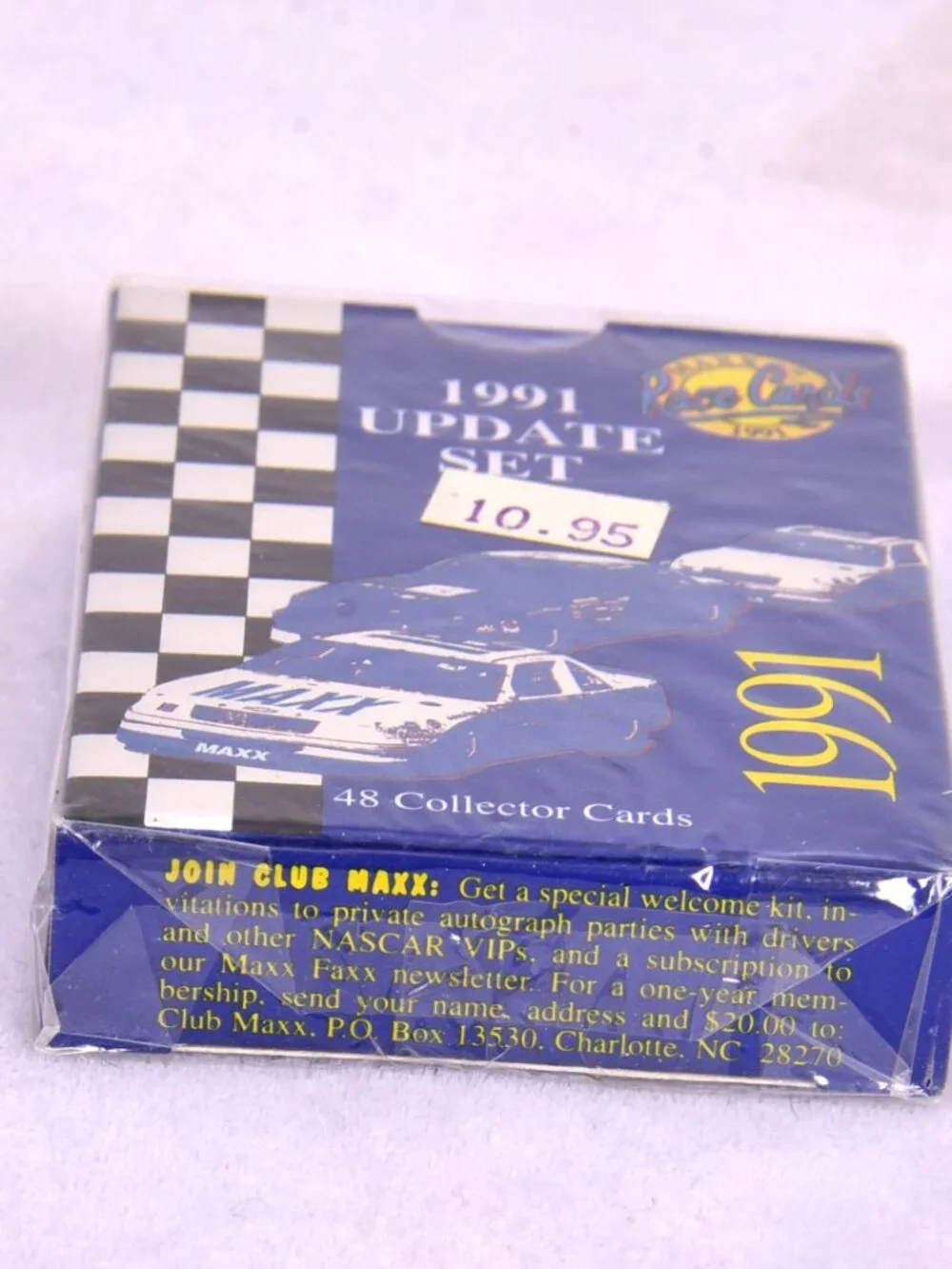 1991 Maxx Race Cards Update Set 48 Collector Cards